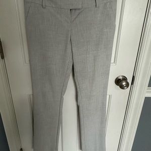 The limited size 4 grey straight leg Drew fit dress pants